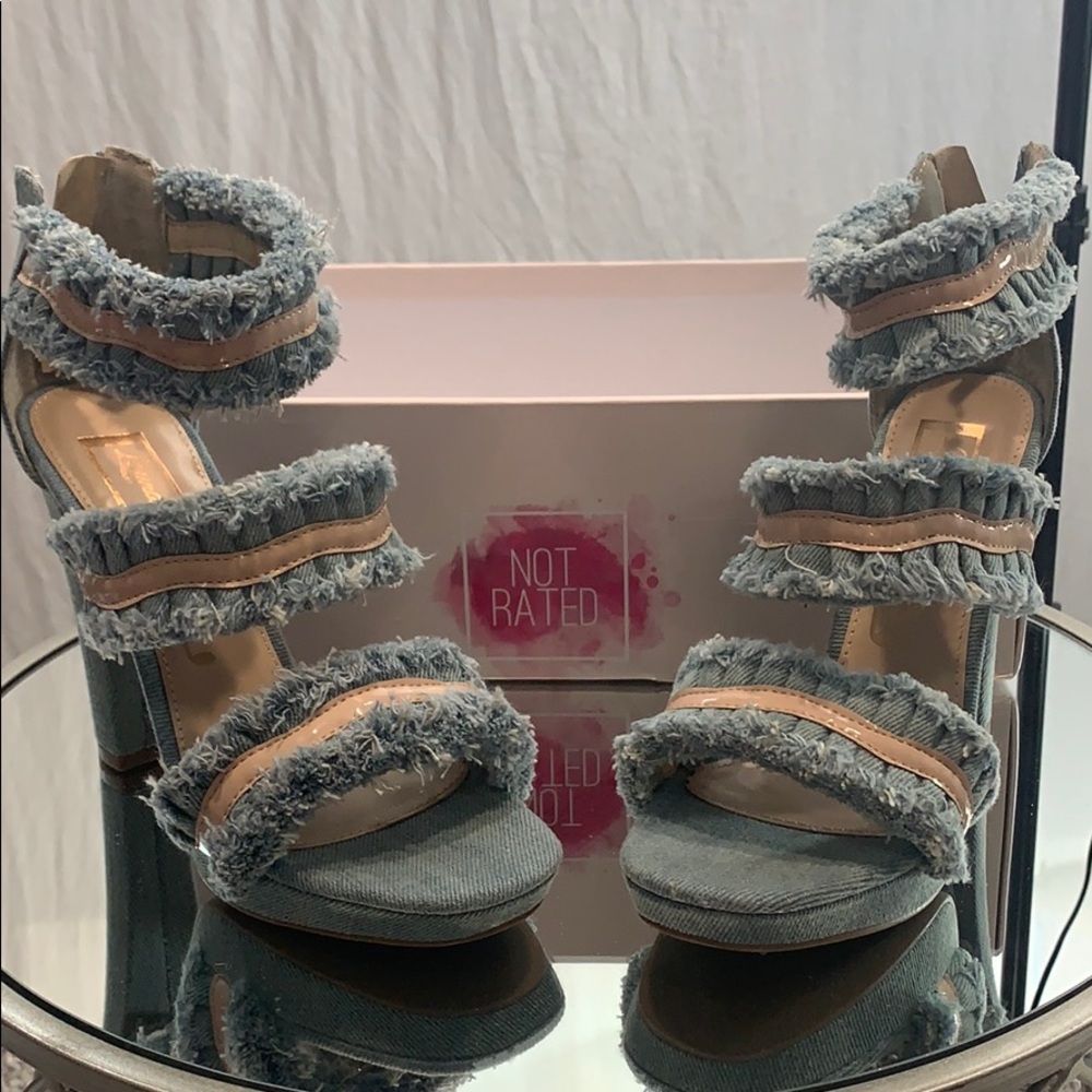 New Laura Marano by Not Rated Heels size 6 1/2